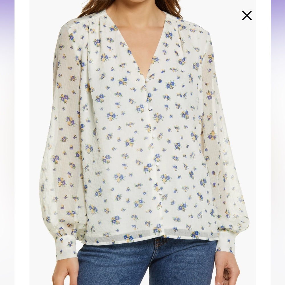 Samsøe Samsøe Jetta Floral Print Blouse